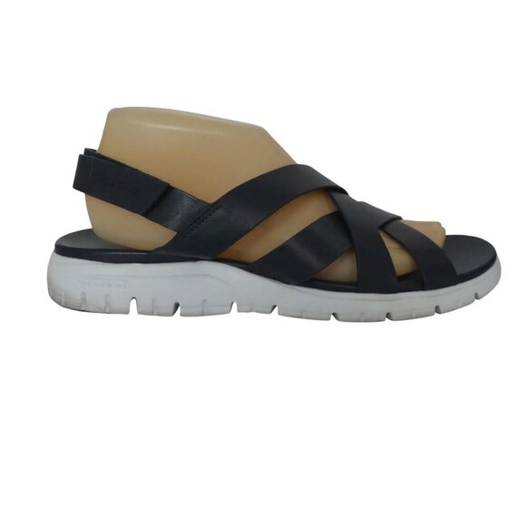 Cole Haan ZeroGrand Blue Criss Cross Open Toe Comfort Sandals Womens 10.5 - Picture 2 of 14